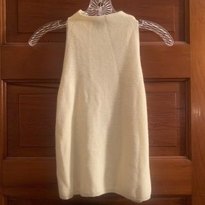 Lee mock neck sleeveless sweater